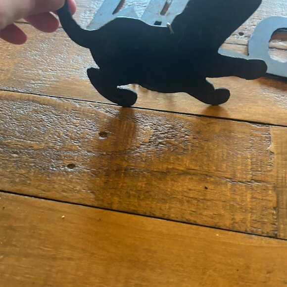 Wrought Iron Vintage Welcome Sign Wind Chime - Picture 3 of 6